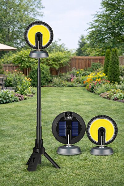 Kyrotech Şarjlı Solar Led Ev Bahçe Aydınlatması, 3000 Mah, 25W Güçlü Işık, Mı...