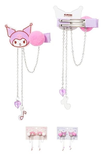 Hello Kitty Lisanslı Zincir Saç Tokası (2 adet)