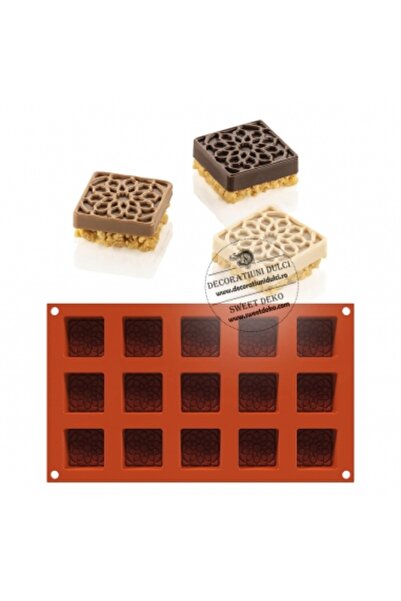 Decoratiuni Dulci Mulaj monoportii patrate Mauresque, SF379 Silikomart