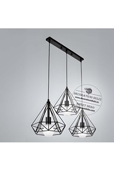 Decoratiuni Dulci Corp de iluminat suspendat 3 pendule