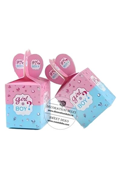 Decoratiuni Dulci Разкриване на пола на Cutiuta (4buc/комплект)