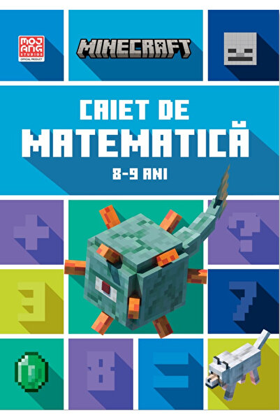 Dph Minecraft - Caiet de matematică pentru 8-9 ani