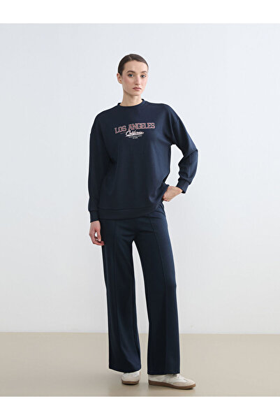 LC Waikiki Sparkling Choices from Shining Store Women's Wide Leg Sweatpants w...