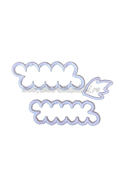 Decoratiuni Dulci Decupatoare petale si frunze de bujor