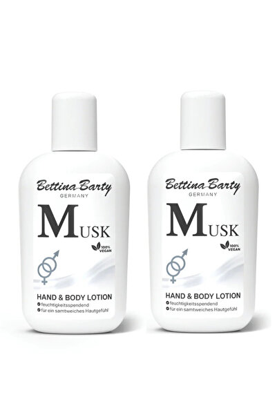 BETTİNA BARTY Musk El ve Vücut Losyonu, Pudramsı ve Kalıcı Misk Kokulu, Unise...