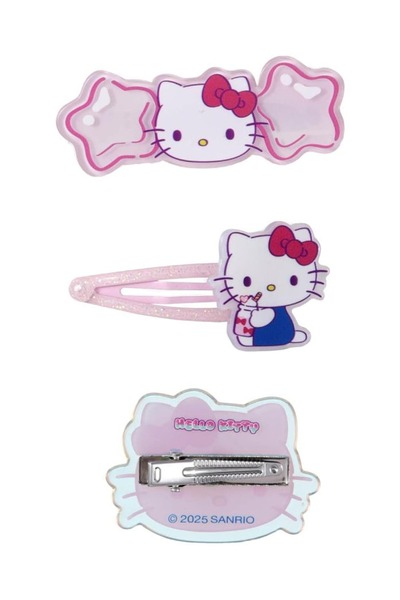 Hello Kitty Lisanslı Sweet Factory Saç Tokaları (3 adet)