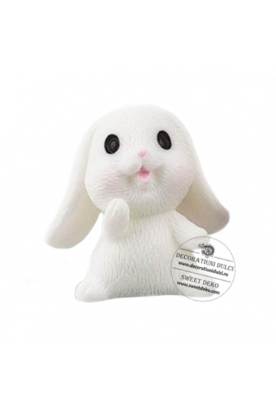 Decoratiuni Dulci Mini topper iepuras cu urechile pe spate