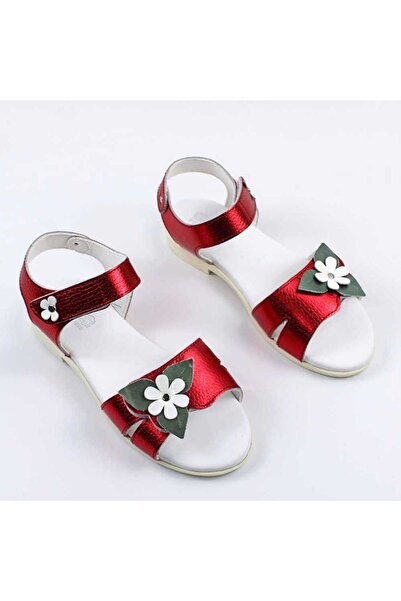 tino Sandals made of natural leather, for girls, decorated with flowers 3263C...