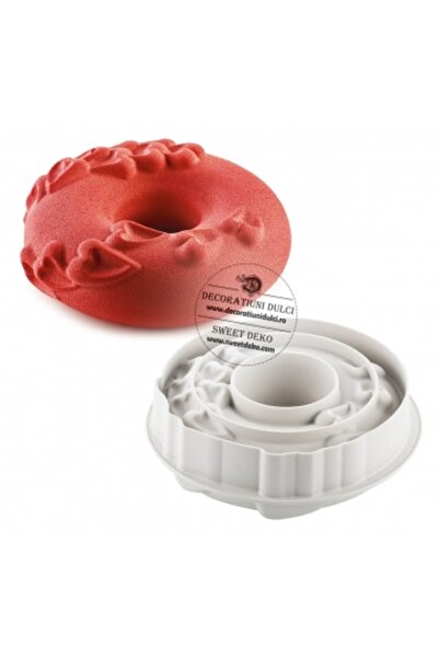 Decoratiuni Dulci Mulaj pentru tort, Passione Silikomart