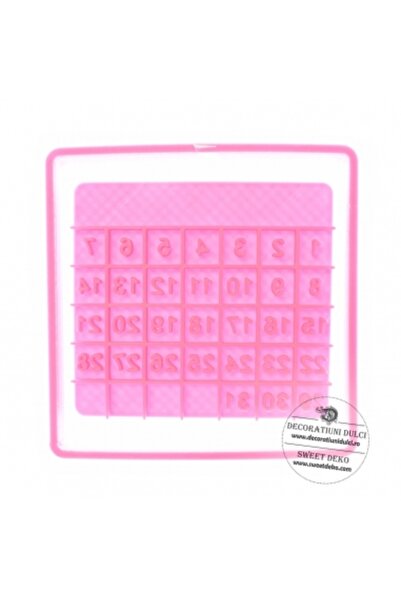 Decoratiuni Dulci Decupator si presa модел календар