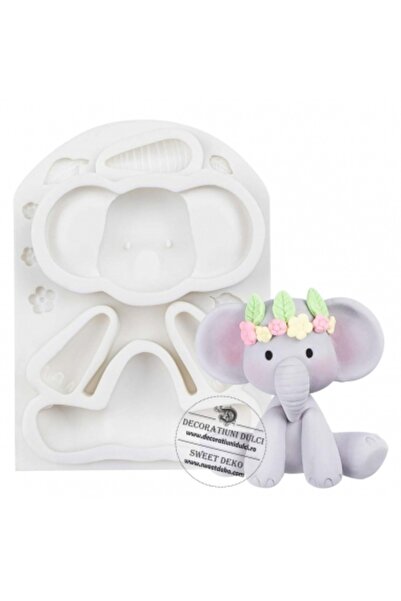 Decoratiuni Dulci Слонче с цветя
