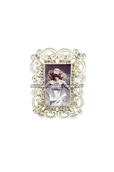 Decoratiuni Dulci Rama foto metalica aurie GLORY dreptunghiulară