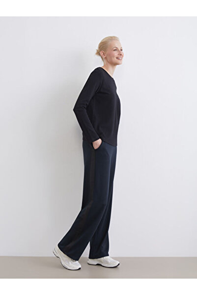 LC Waikiki Rmz Gi̇yi̇m Farkiyla Soft Touch Women's Sweatpants with Waist Cord