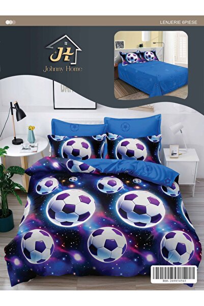 trendyhome Bed Linen, Fine Cotton, 6 Pieces, Without Elastic