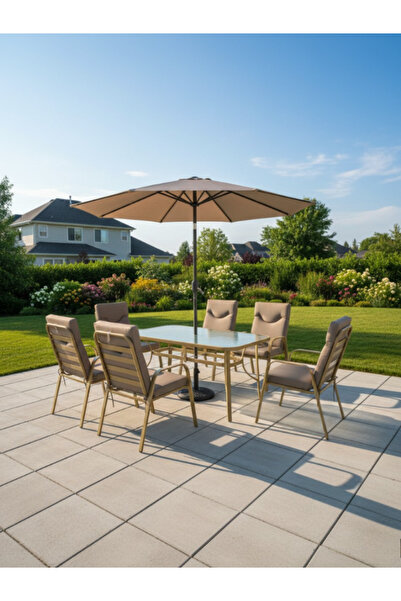 Bec4 Luxury outdoor dining table set – perfect for gardens and family gatherings