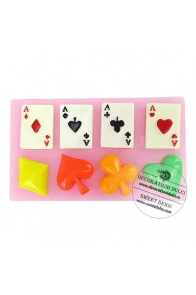 Decoratiuni Dulci Mulaj pereche de asi, carti de joc