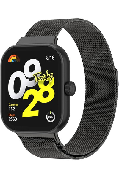 Dexmon Redmi Watch 4 / Redmi Watch 5 Compatible Metal Mesh Stainless Band