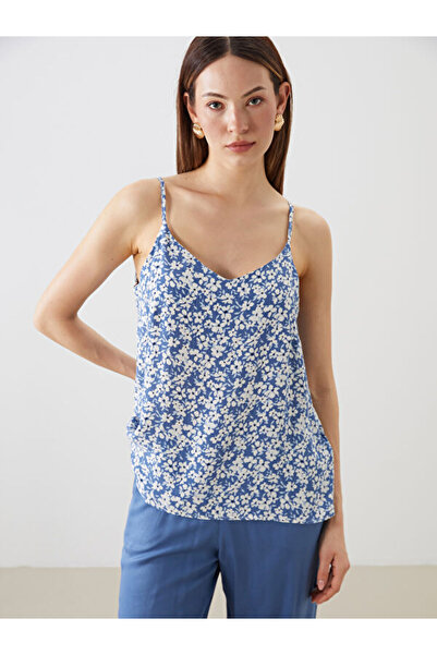 LC Waikiki منتجات فريزن ستور التي لا مثيل لها I V بلوزة مزينة بالزهور