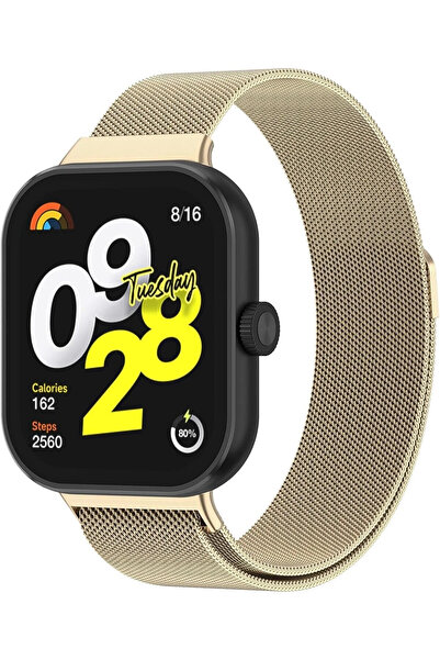 Dexmon ساعة ريدمي 4 / ساعة ريدمي 5 المتوافقة مع حزام معدني شبكي مقاوم للصدأ