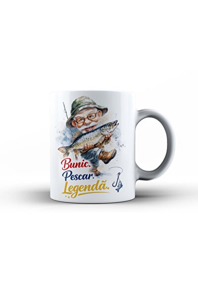 GIFTS4ALL Souvenir mug "Grandpa. Fisherman. Legend." – ceramic 330 ml – gift ...