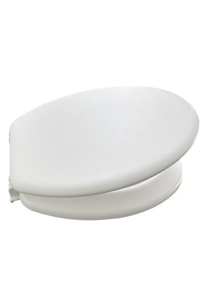 KADDA MDF toilet seat, KT-030MDP, matt white, standard closure, 368 x 430 mm