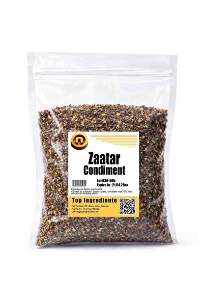 Top Ingrediente Zaatar – Traditional Mix of Oriental Spices, Intense Aroma - 1KG