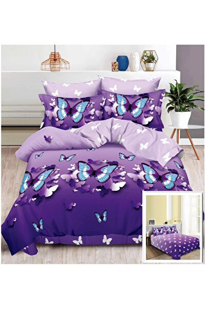 OEM Bed linen, fine cotton 6 pieces, duvet cover 200x230, bed sheet 240x250
