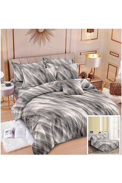 OEM Bed linen, fine cotton 6 pieces, duvet cover 200x230, bed sheet 240x250