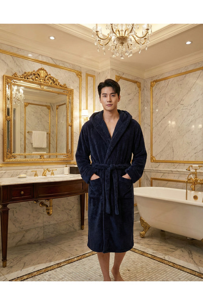 Damlaiso Plus Size Bathrobe