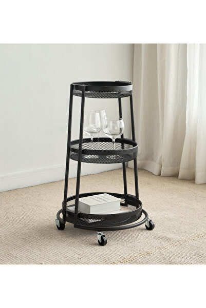 Generic Nordic 3-Tier Kitchen Trolley