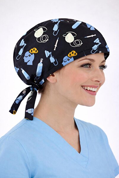 Dr. Mitra Cerrahi Bone Medikal Doktor Hemşire Hastane Bonesi Unisex -Anestezi...