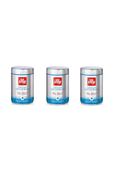 illy Espresso Decaf 250g professional coffee beans - 3 pcs