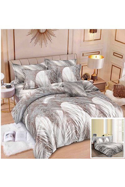 OEM Bed linen, fine cotton 6 pieces, duvet cover 200x230, bed sheet 240x250