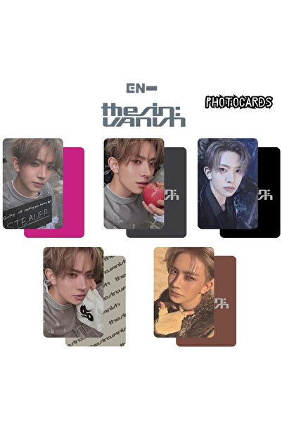 Kpop Dünyasi ENHYPEN Heeseung '' The Sin : VANISH '' Photocards Set