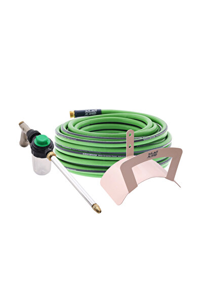 ALAYED Large wall-mounted hose holder from Al-Aid, capable of holding a 50-me...