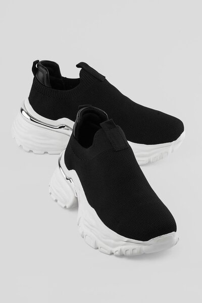 Mubiano Γυναικεία αθλητικά παπούτσια με χοντρή σόλα Slip On Sports Shoes Aure...