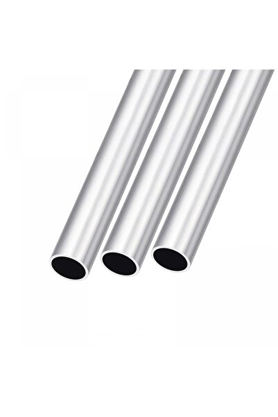 NQEUEPN Алуминиева тръба, антикорозионна, 6063, 14x12x300 мм, 3 бр., карта на...