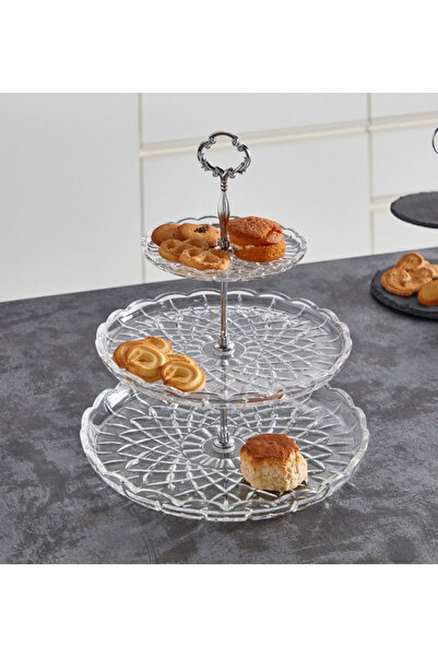 Generic Billie 3-Tier Cake Stand - 22 cm
