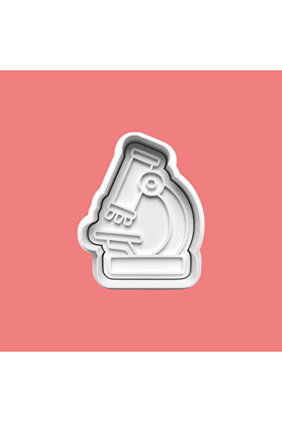 Sekovlog59 قالب بسكويت على شكل ميكروسكوب وقالب عجينة السكر