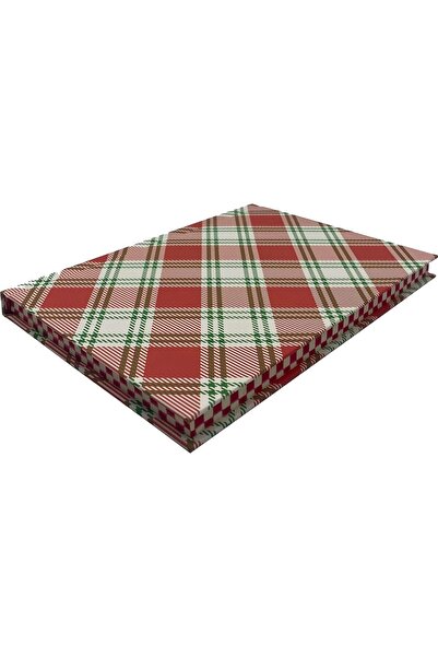 Yıldızan Esnshop Baklava Plaid Patterned Unlined Notebook 1209132