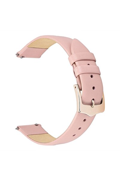 EACHE Women s Pink Leather Watch Straps Quick Release 14mm Thin Leather Watch...