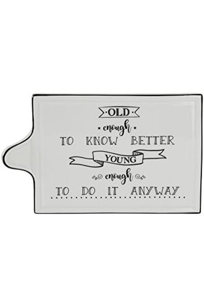 Nacario NrcrioShop 04A+P020412 مجموعة أدوات المائدة Be Happy، من البورسلين 12...