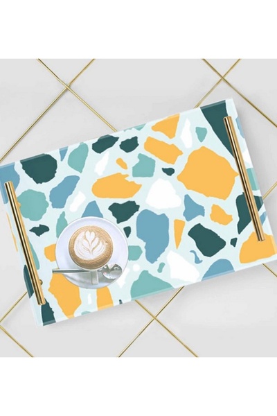 Generic LOWHA Decorative Acrylic Serving Tray