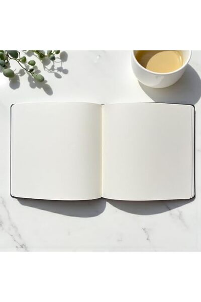 Nacario Nrcrioshop Notebook, Unlined Notepad – Pu Leather Notepad – 16.5X16.5...