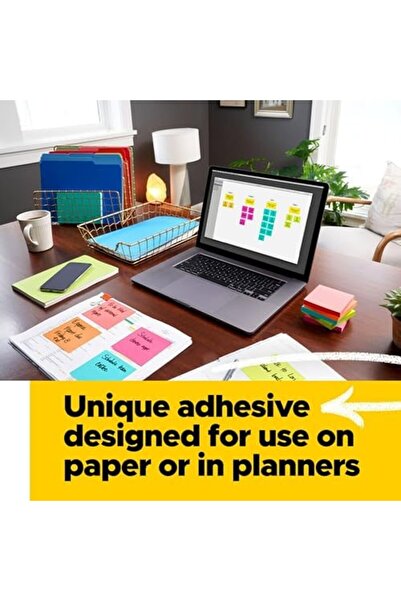 Nacario ملاحظات NrcrioShop، حزمة قيمة، "100 ورقة/عبوة، 3 × 3 بوصة، 24/عبوة، أ...