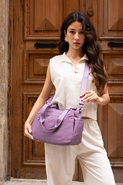 Sanmorris 4016 Women's 5-Compartment Waterproof Parachute Fabric Adjustable C...