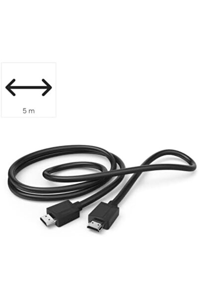 Nacario كابل HDMI من NrcrioShop، 4K، إيثرنت، 5 متر، أسود 1201248