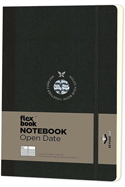 Yıldızan Esnshop 22 Flexible Notebook 13X21 Black Striped 192 Pages 85Gr 1209132