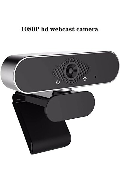 Nacario NrcrioShop WebCam 1080p USB Kablolu Tak Çalıştır Konferans Kamera Cha...