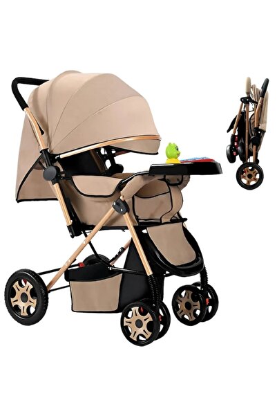 EMATTEIRO Multifunctional Stroller 2 in 1, Reversible, Carbon Steel Frame, Qu...